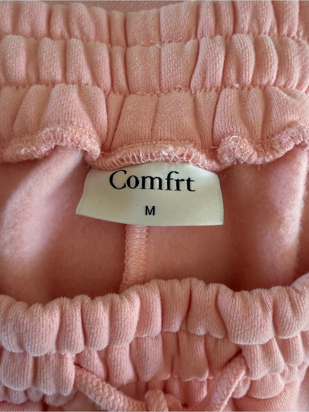 Comfrt Collection Pastel Edit Pink Sweatshirt & Shorts Set - Picture 2 of 4